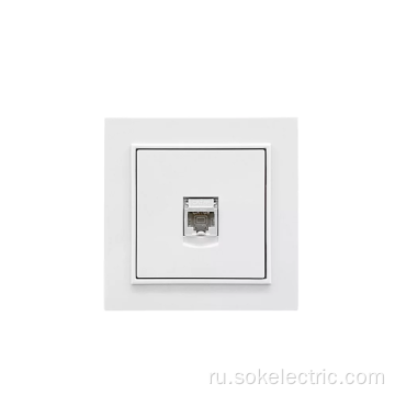 RJ45 LAN Socket Hanger Электрическая розетка CAT 5E